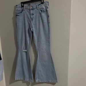 Arizona Jean Company Light Blue Wide Leg Jeans